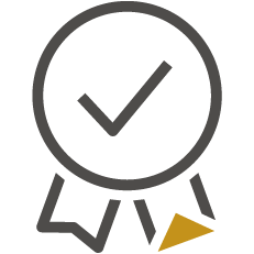 industry approved symbol icon