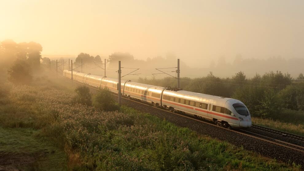 train travel on Deutsche Bahn or SNCF network