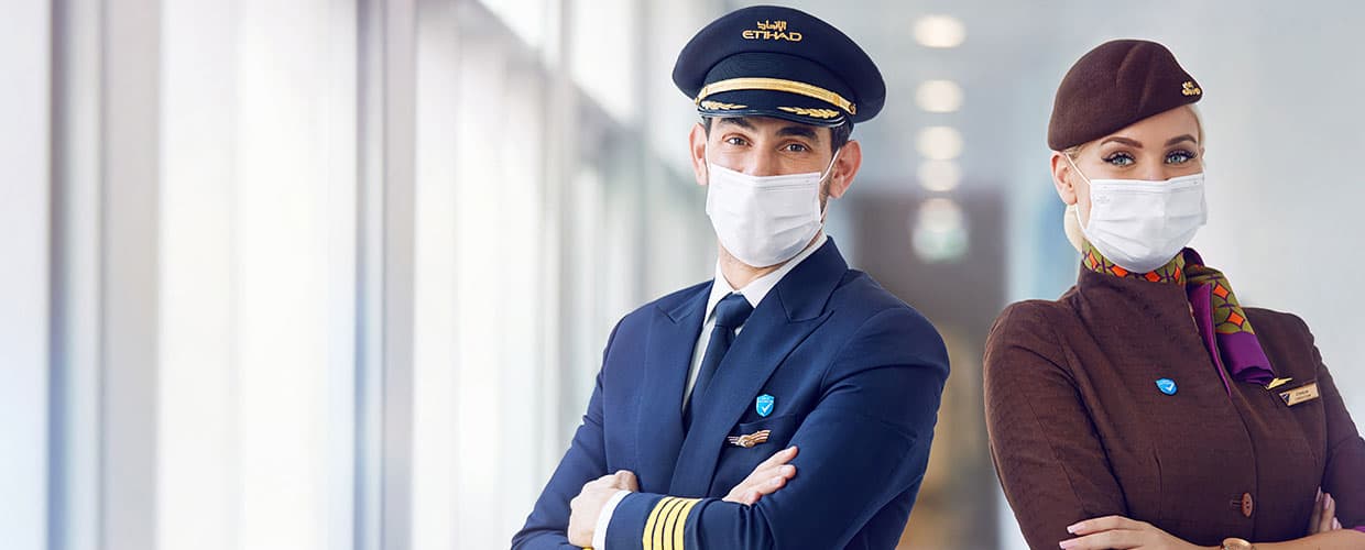 pilot and cabin crew