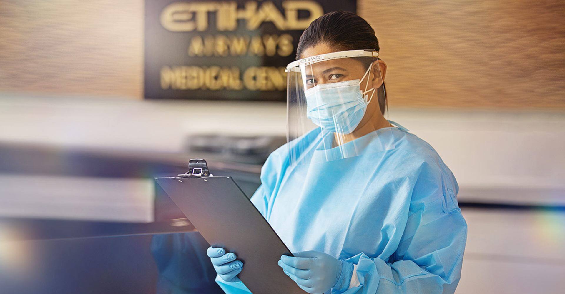 etihad medical staff