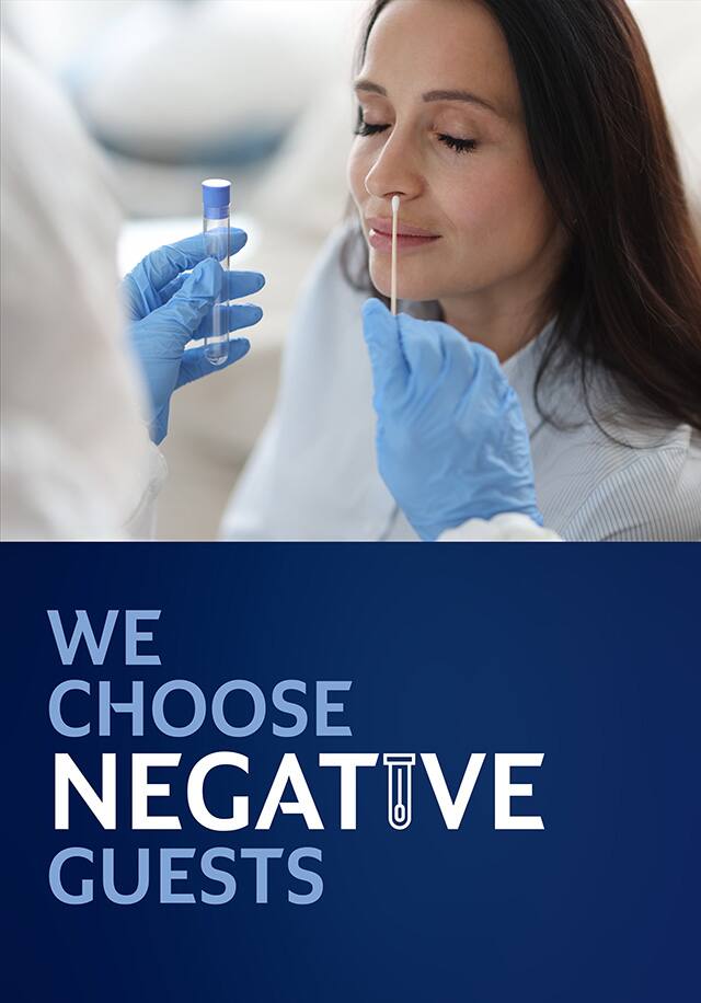 we choose negative guests