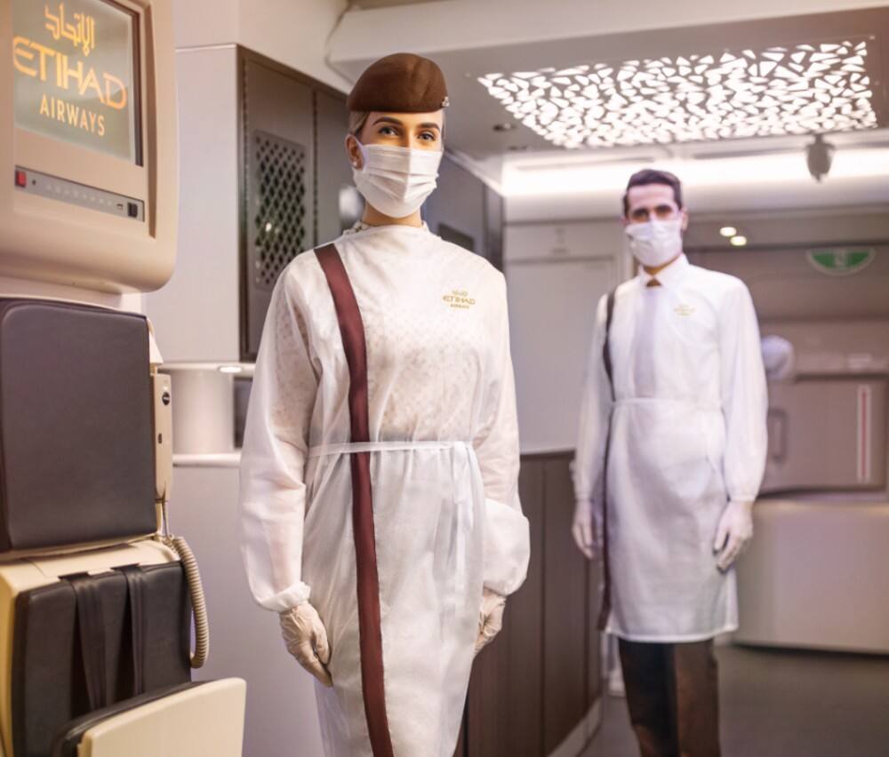 etihad wellness managers on-board the flight